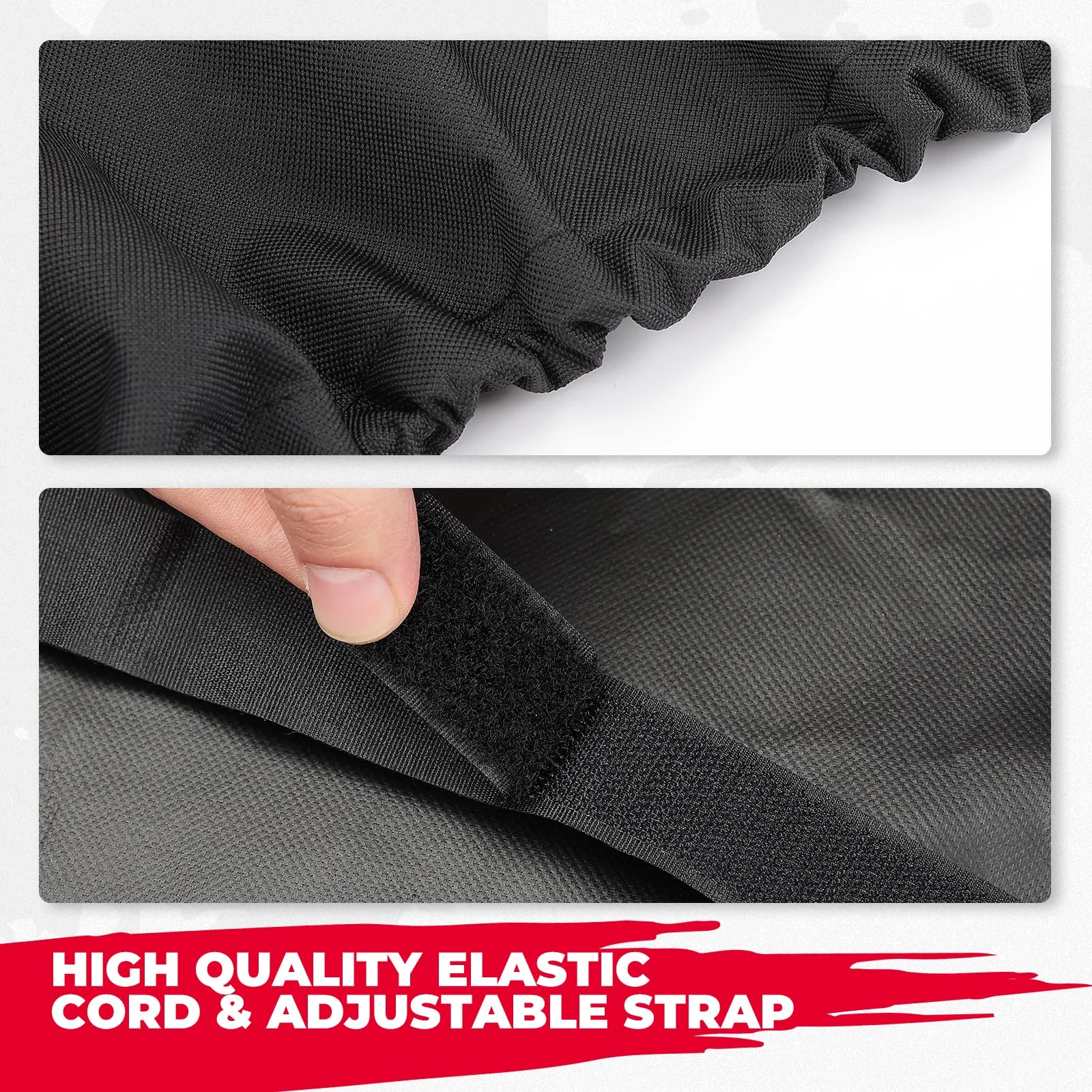 Seat Covers w/ Back Seat Cover for Polaris Ranger 500 700 800 - Image 5