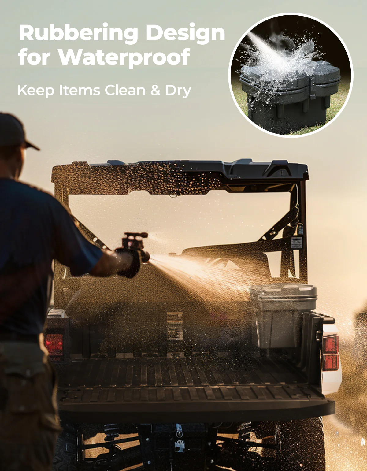 20L Cargo Storage Box for Polaris Ranger/ General - Image 3