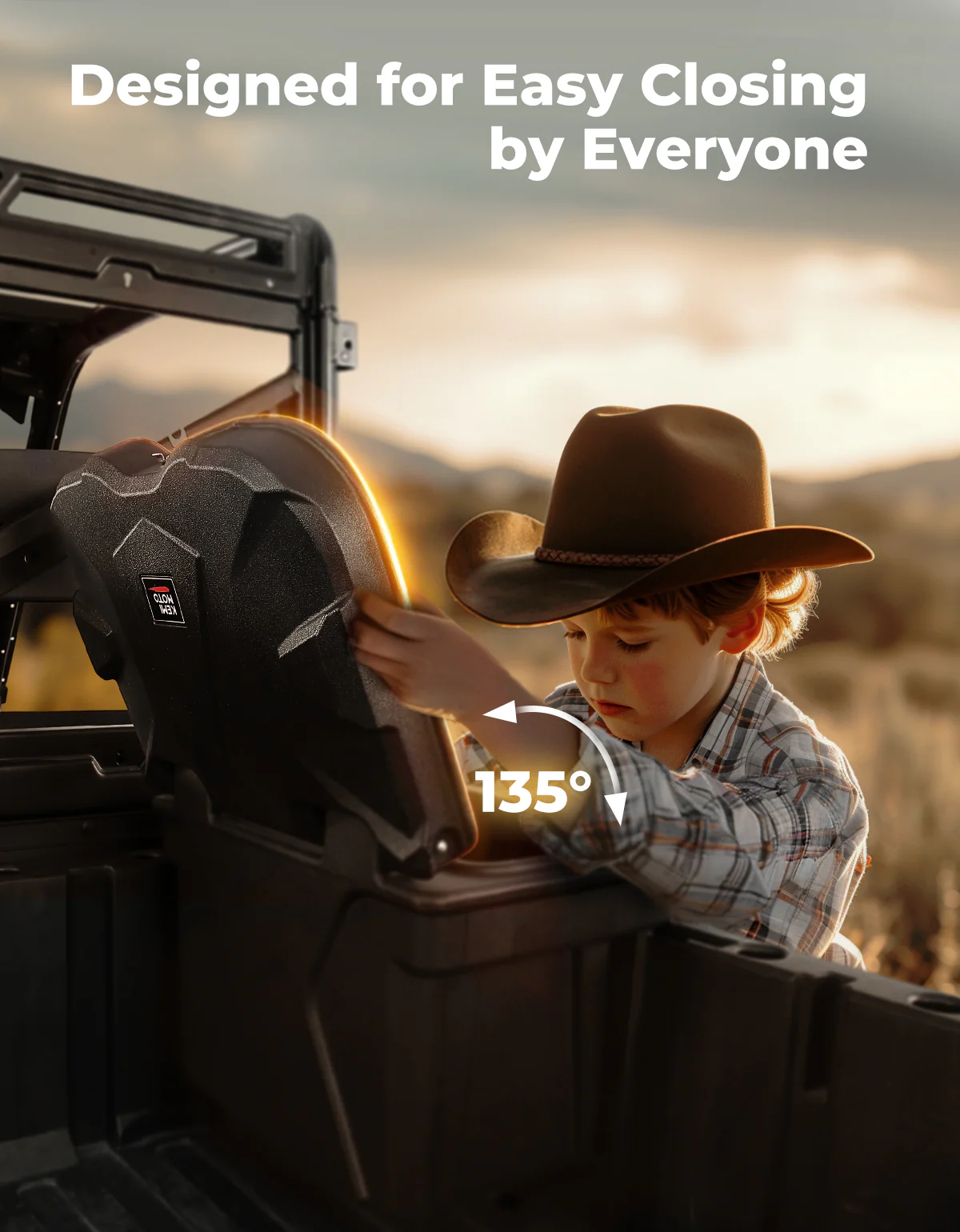 20L Cargo Storage Box for Polaris Ranger/ General - Image 7