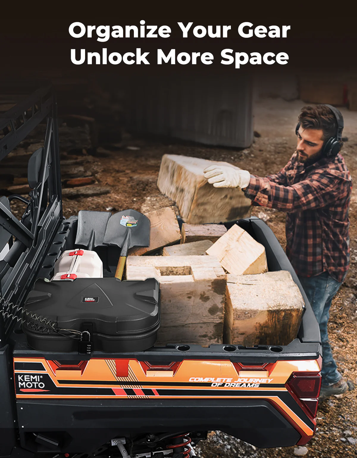 20L Cargo Storage Box for Polaris Ranger/ General - Image 8