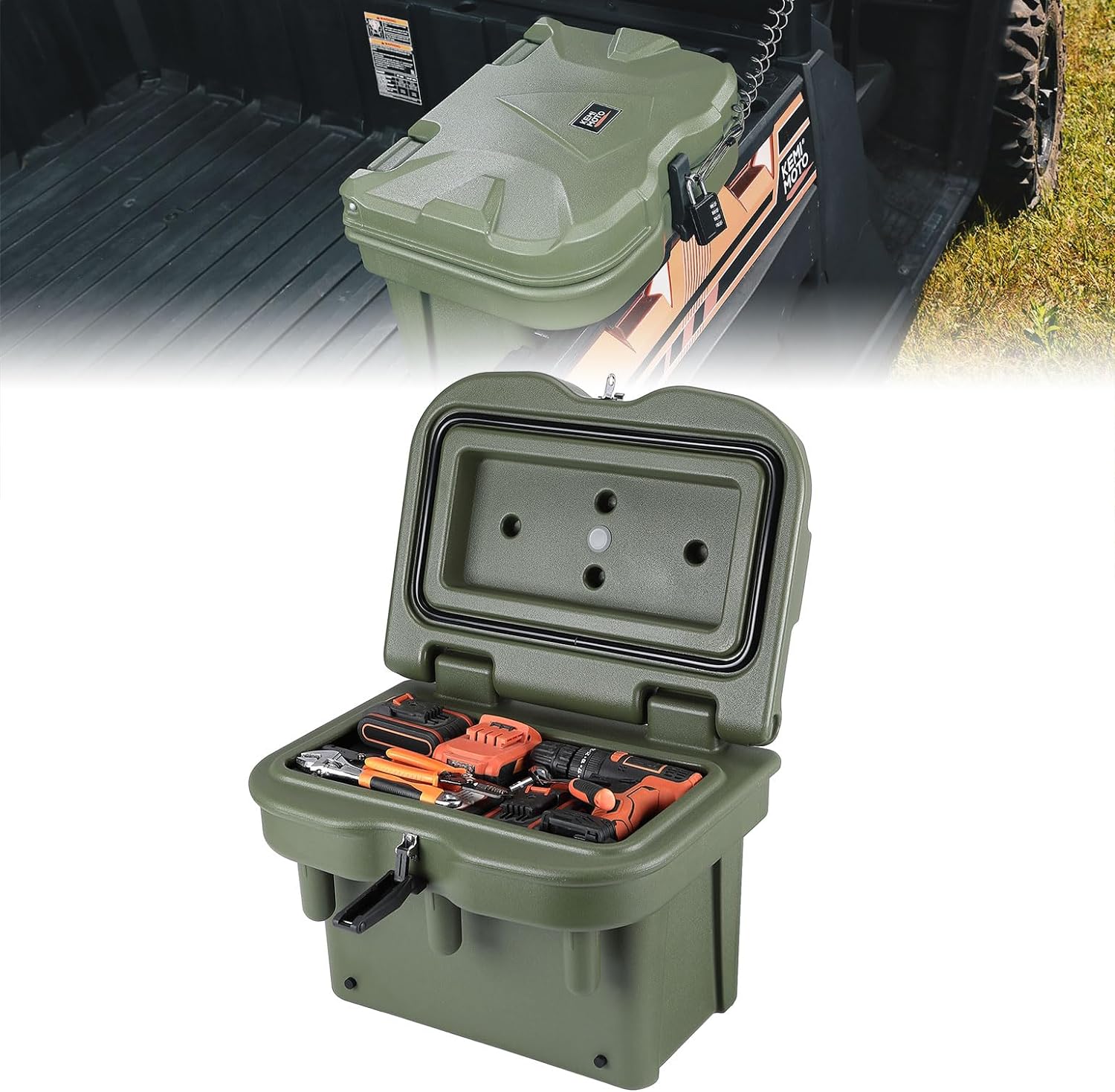 20L Cargo Storage Box for Polaris Ranger/ General - Image 9