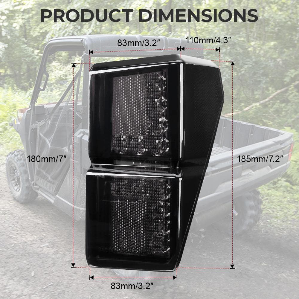Tail Light for Polaris Ranger 1000 XP/Crew - Image 5