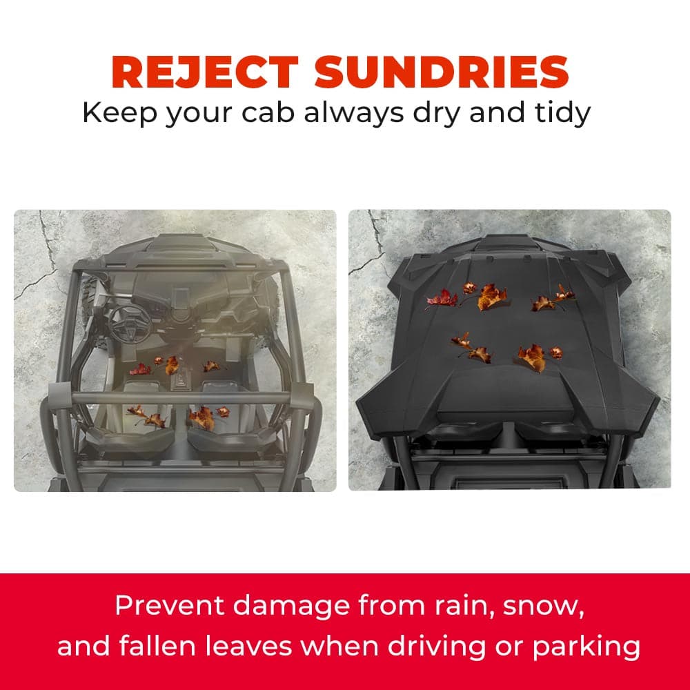 Plastic Hard Roof Top for Polaris RZR XP 1000, 900, Turbo, S 900 - Image 4