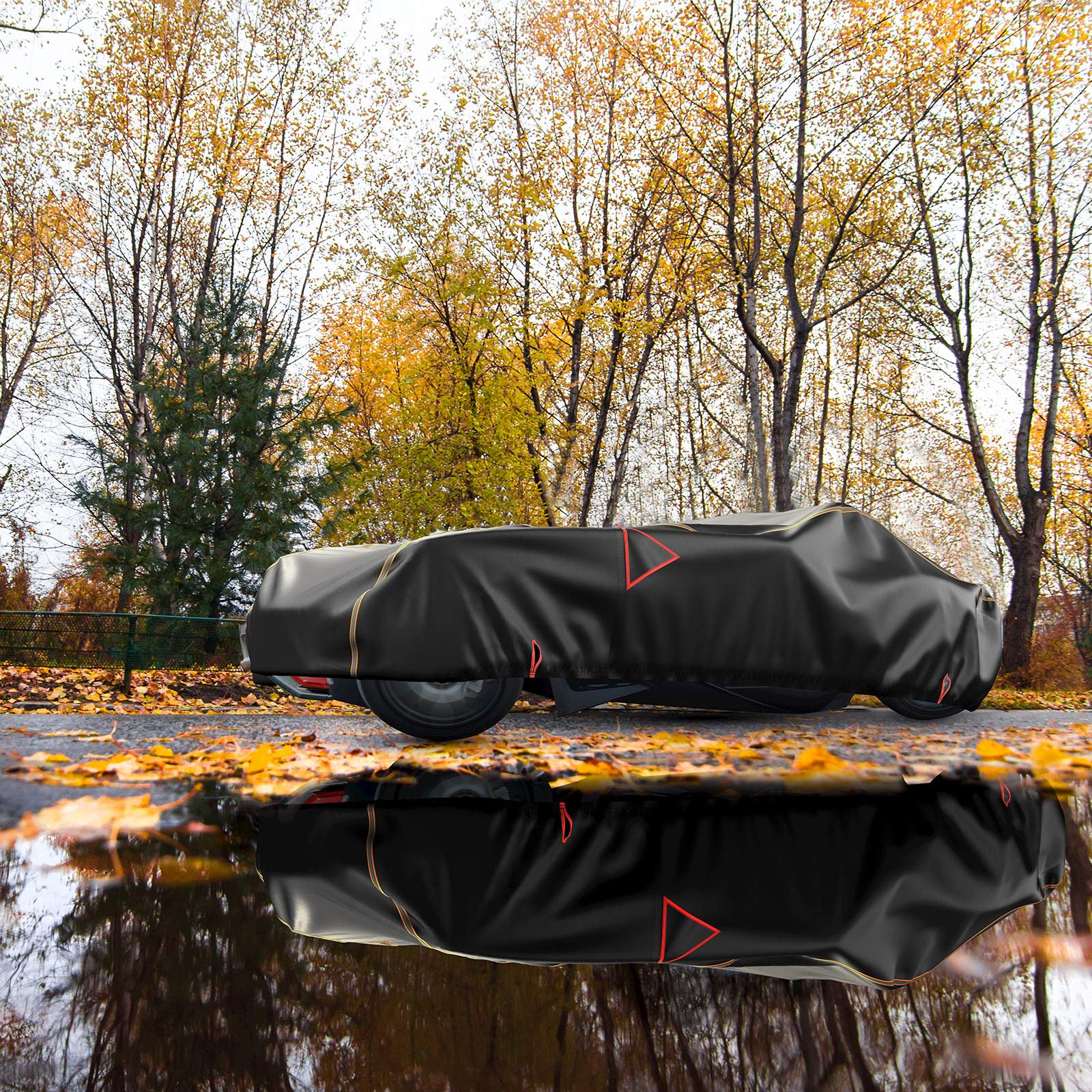 Full Cover with Reflective Strips For Polaris Slingshot S/R/SL/SLR/GT - Image 8