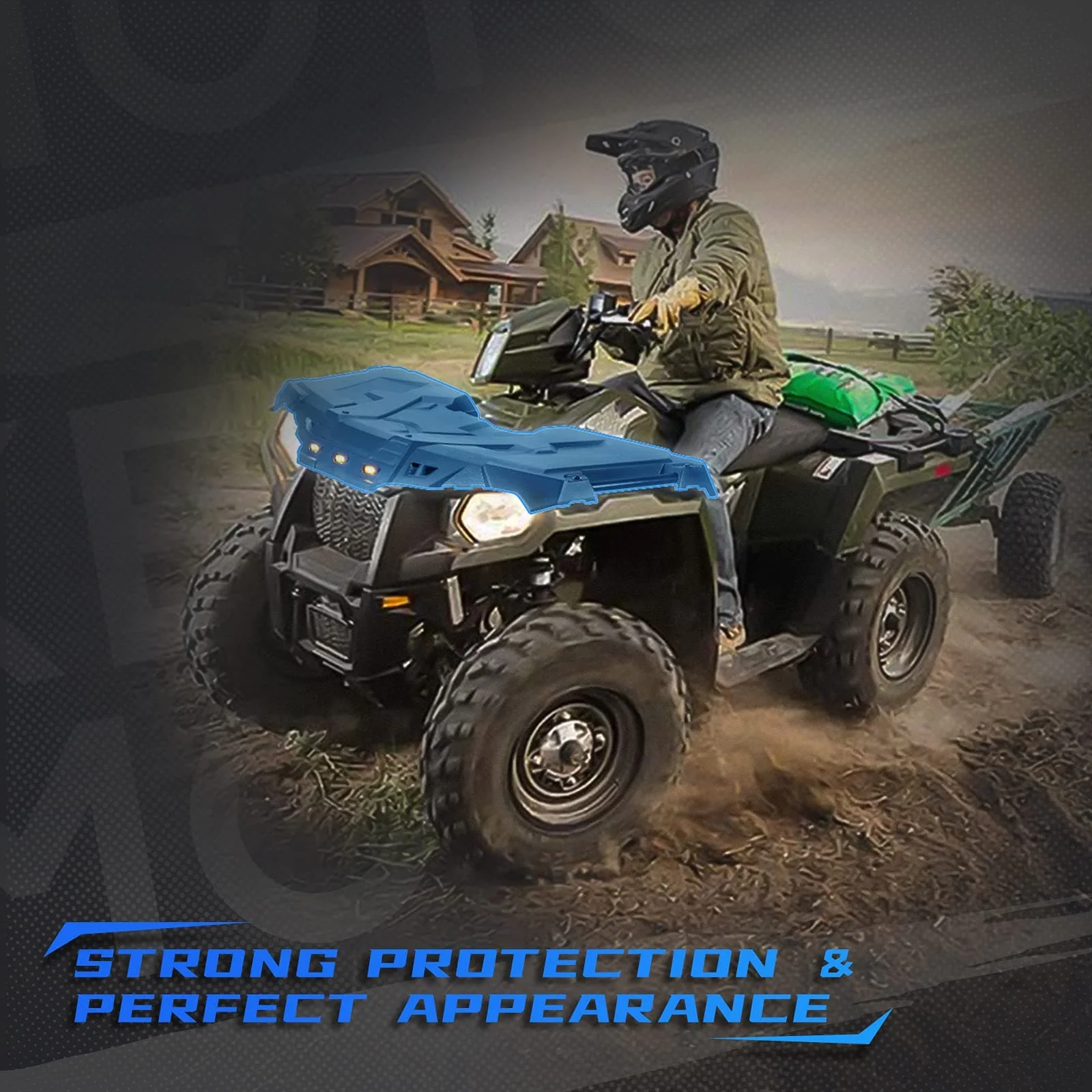 ATV Front Basket for Polaris Sportsman - Image 3