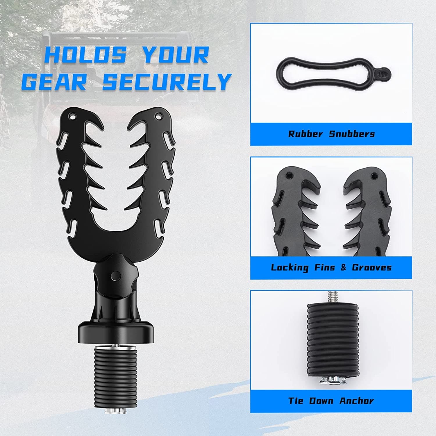 UTV Tool Rack Fit Polaris Ranger/ General - Image 3