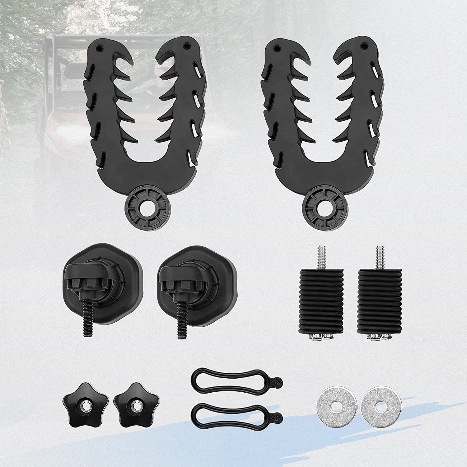 UTV Tool Rack Fit Polaris Ranger/ General - Image 7