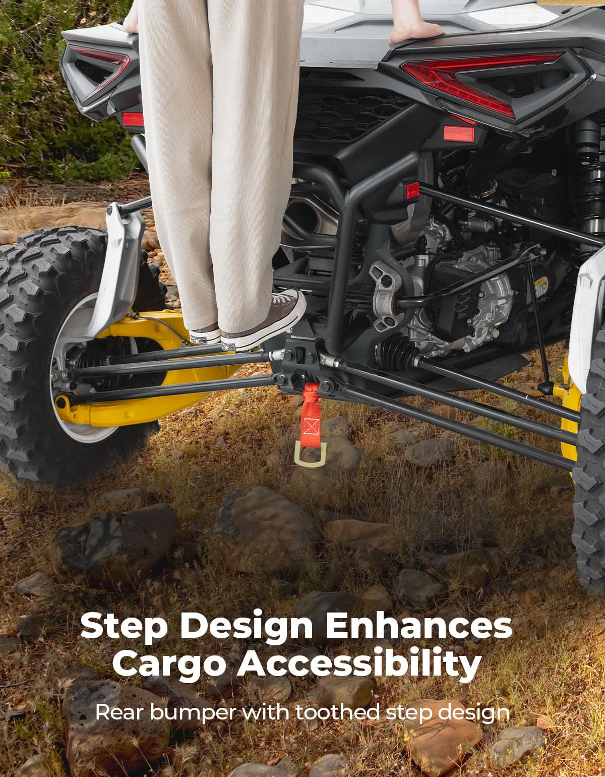 Rear Bumper for Can-Am Maverick R 2024+ - Image 5