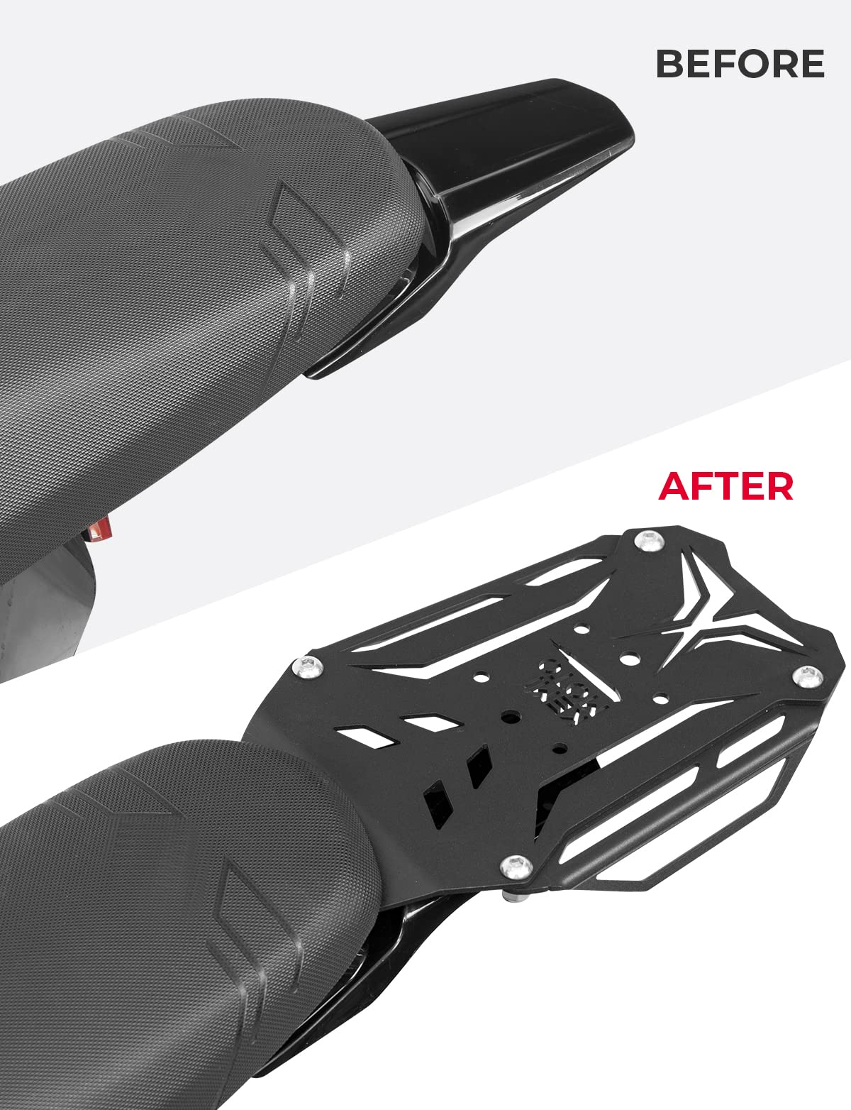 Rear Rack for Sur-Ron X Light Bee x260 and x160 Segway - Image 3