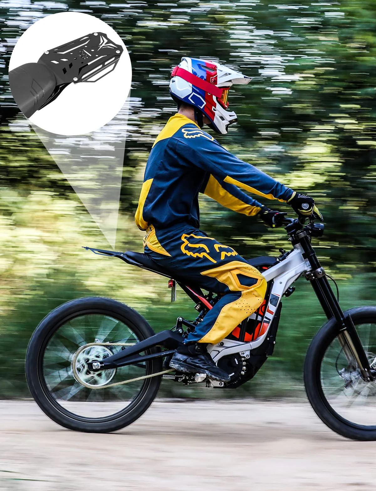 Rear Rack for Sur-Ron X Light Bee x260 and x160 Segway - Image 6