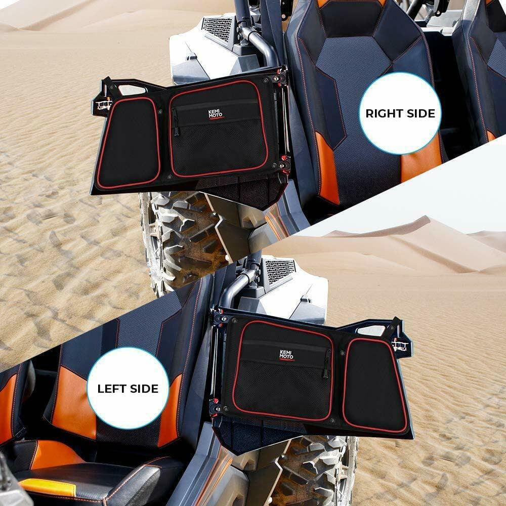 Rear Side Door Bags Knee Pad for Polaris RZR XP 4 1000/4 900/4 Door Turbo - Image 3