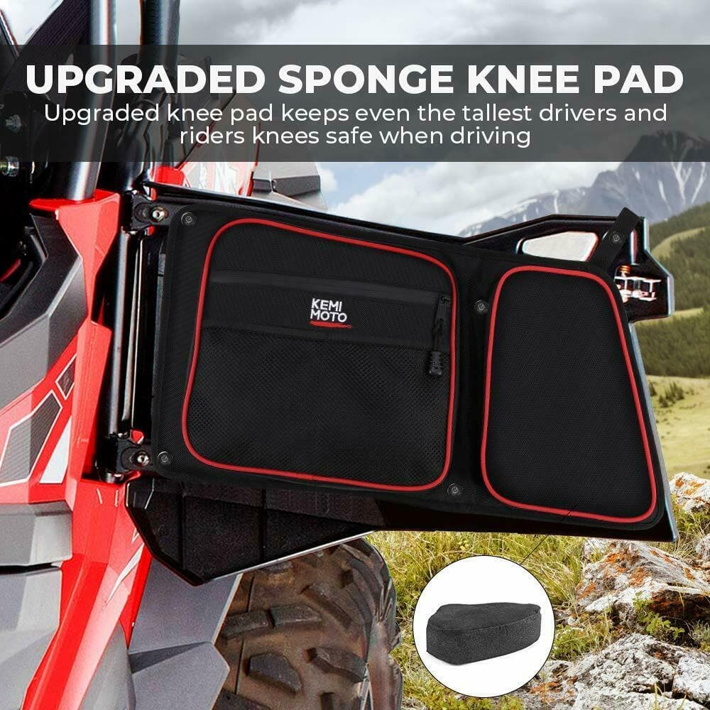 Rear Side Door Bags Knee Pad for Polaris RZR XP 4 1000/4 900/4 Door Turbo - Image 4