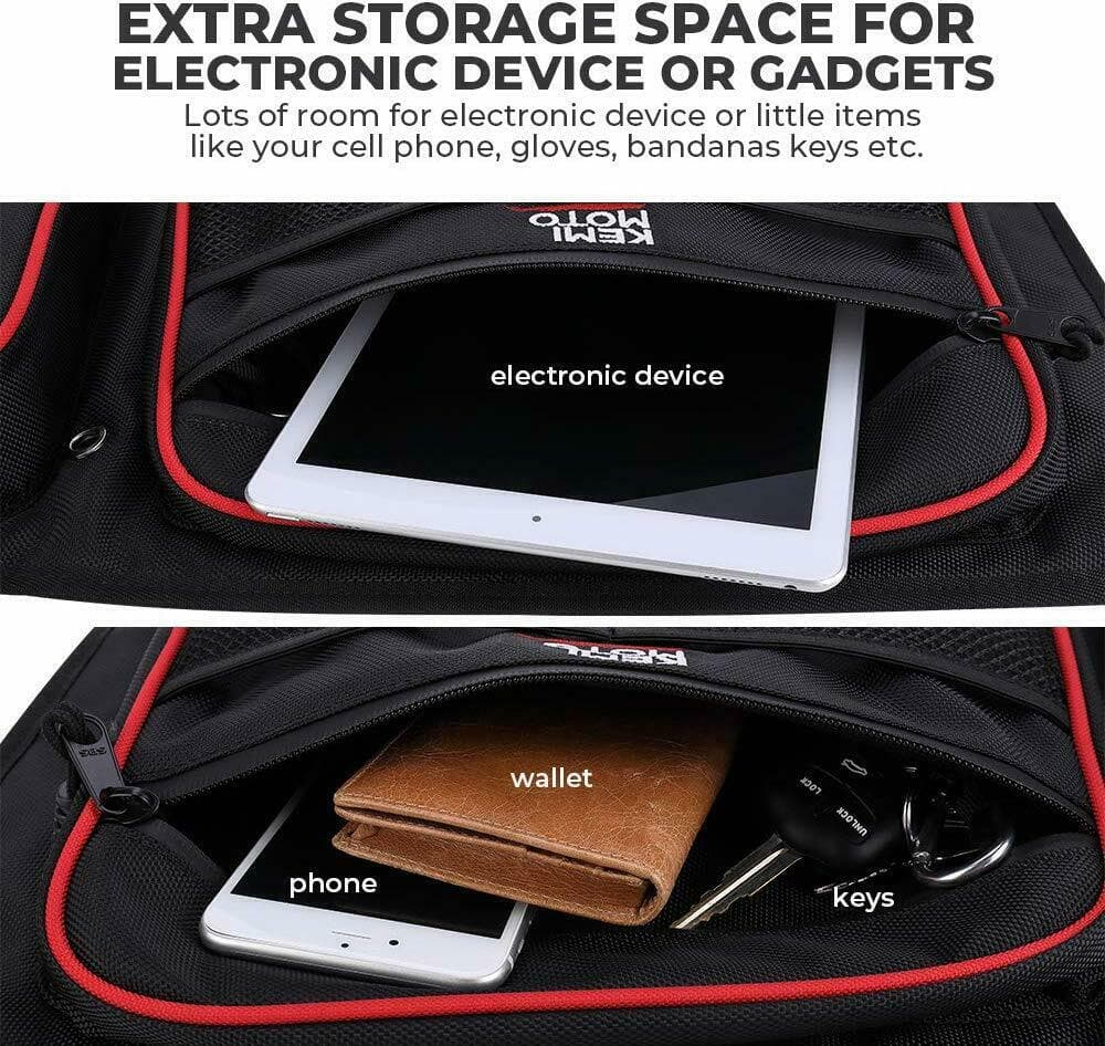 Rear Side Door Bags Knee Pad for Polaris RZR XP 4 1000/4 900/4 Door Turbo - Image 6