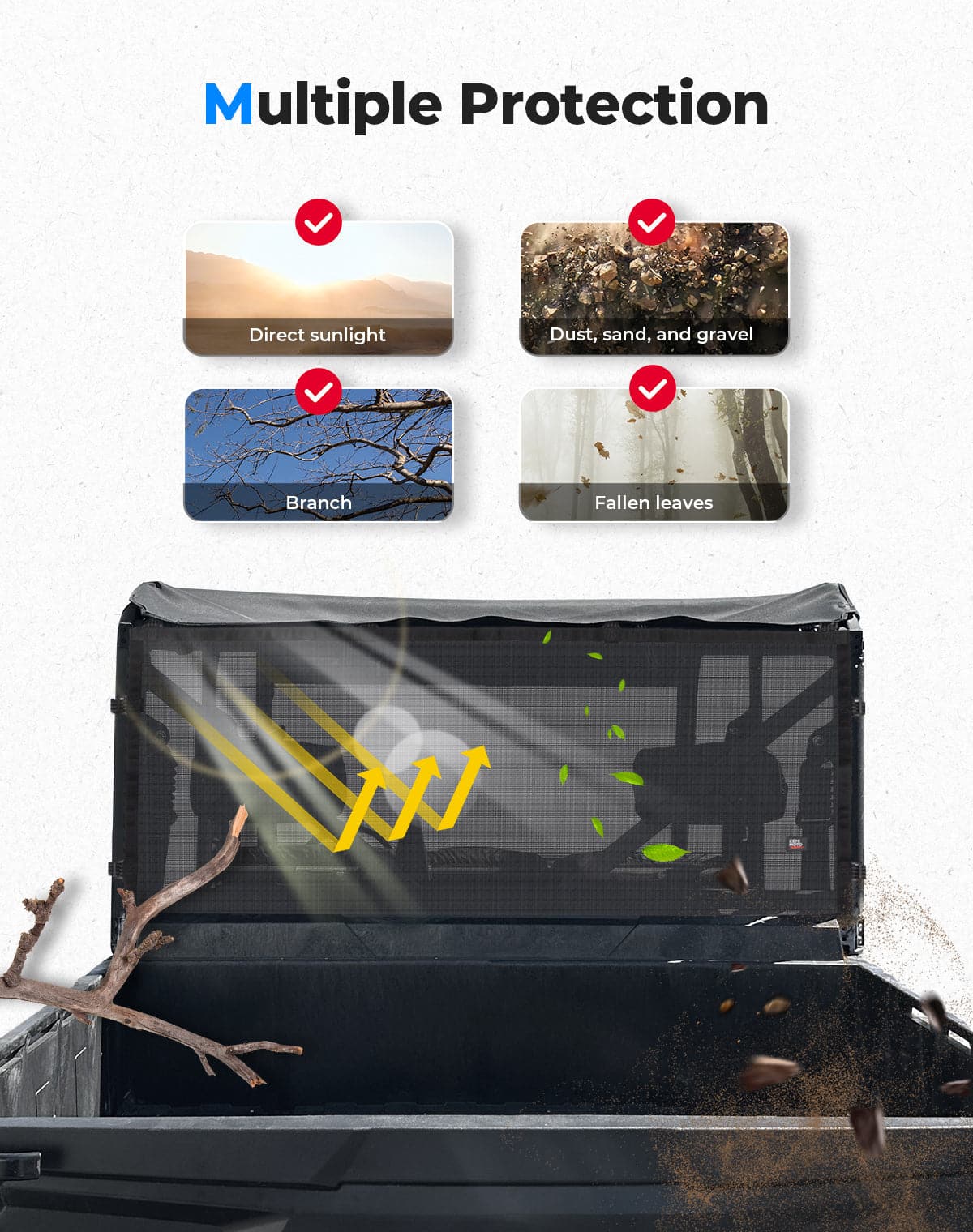 Rear Window Net for Tracker 800SX | CREW 2020-2024 - Image 6