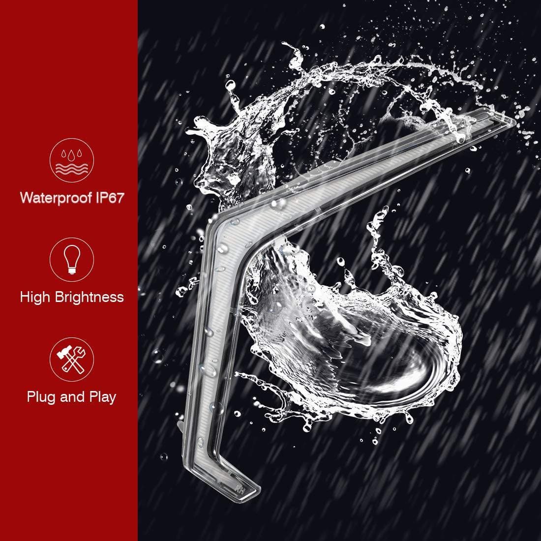 UTV Front Turn Fang Light Set Fit 2019+ Polaris RZR XP 1000/ Turbo S - Image 3