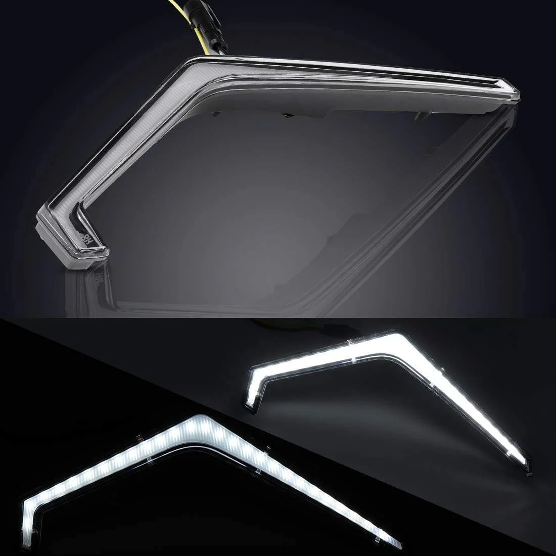 UTV Front Turn Fang Light Set Fit 2019+ Polaris RZR XP 1000/ Turbo S - Image 5