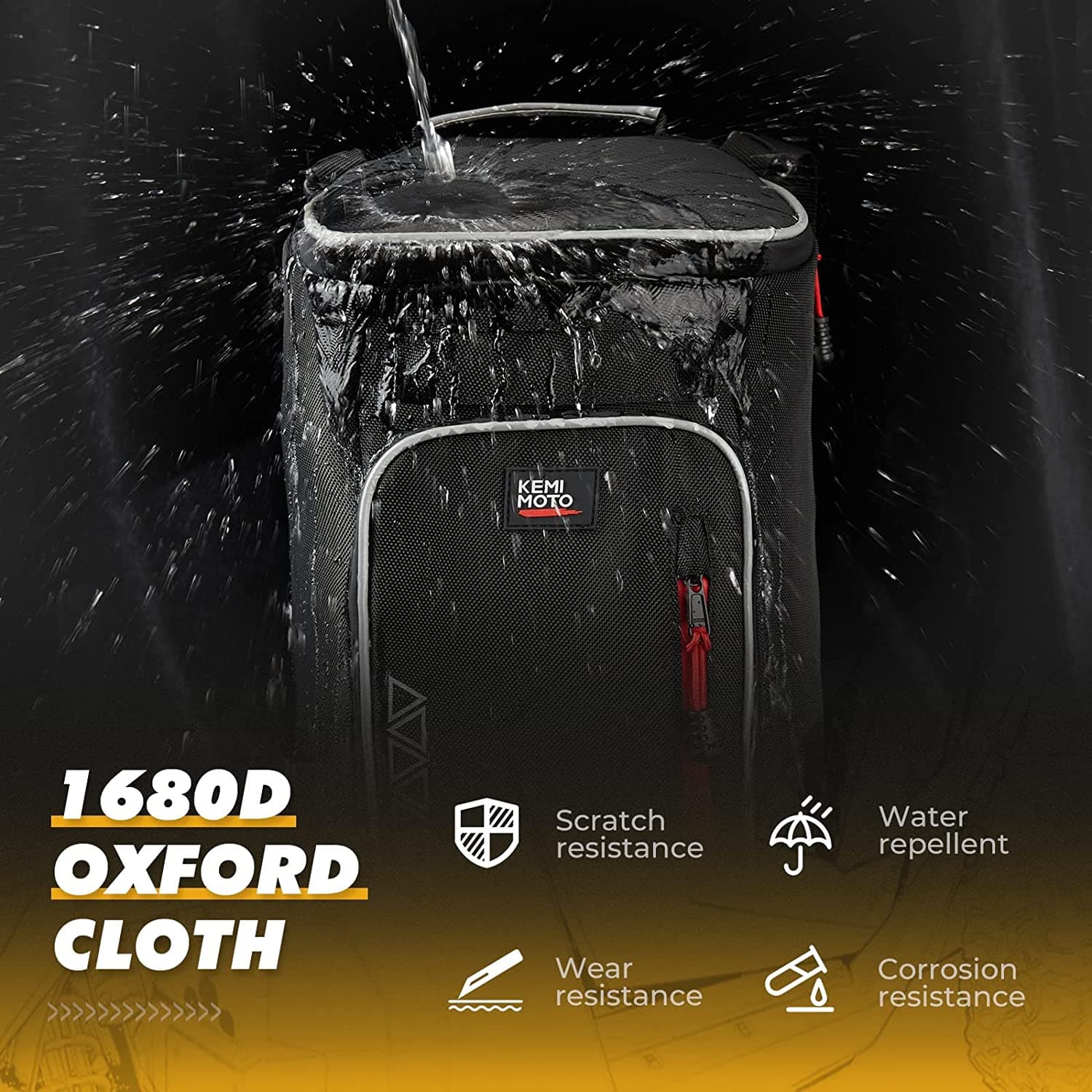 Updated Center Shoulder Console Bag W/Cooler Bag for Polaris/Can-Am - Image 5