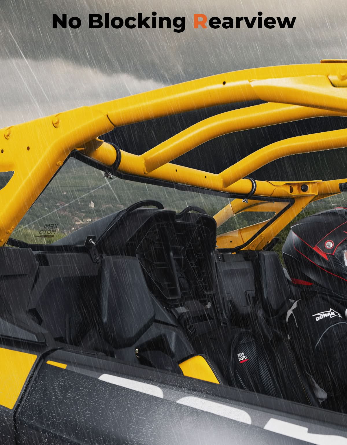 Scratch Resistant Rear Windshield for Can-Am Maverick R 2024+ - Image 6