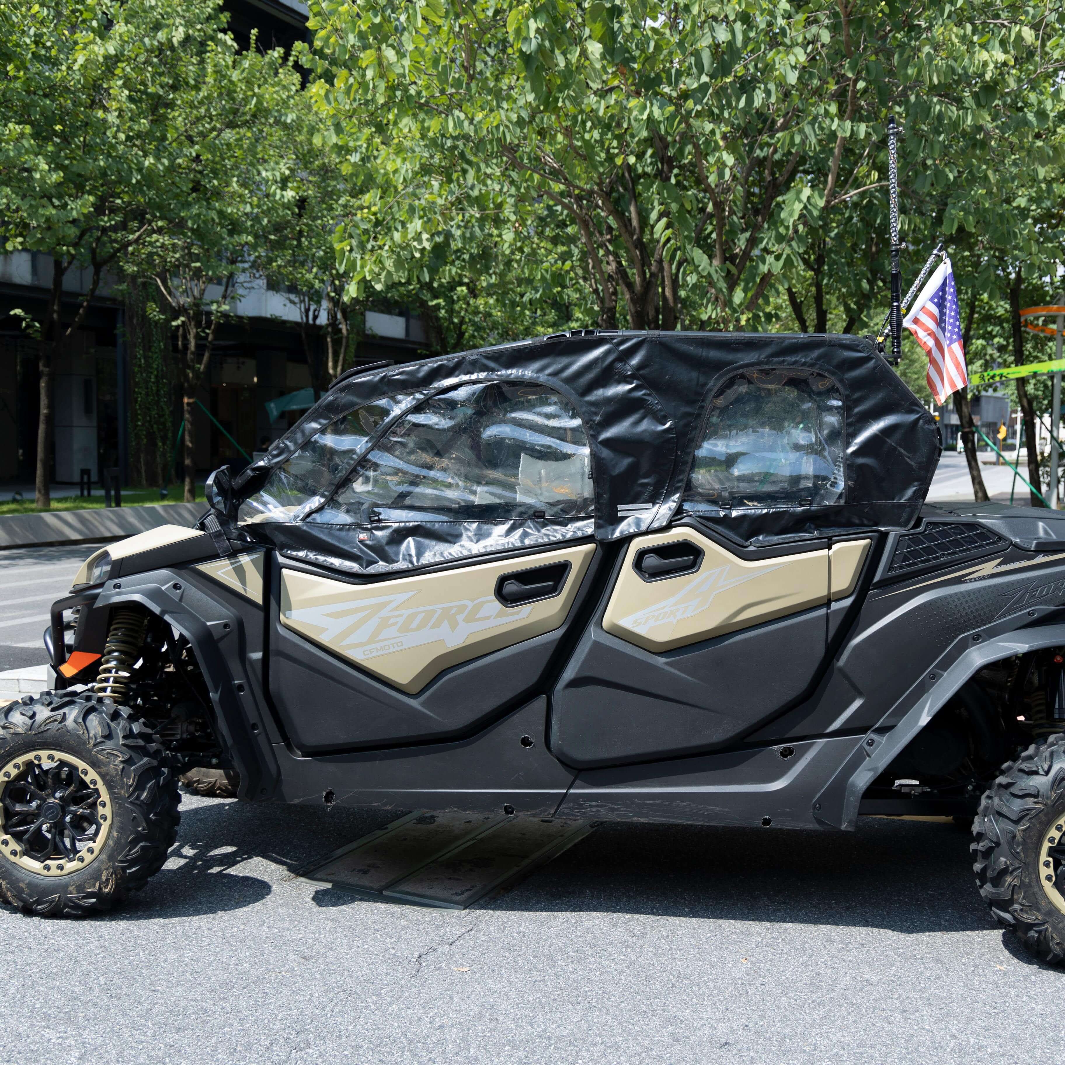 Soft Cab Enclosures for CFMOTO ZForce 950 SPORT 4 2024+ - Image 6