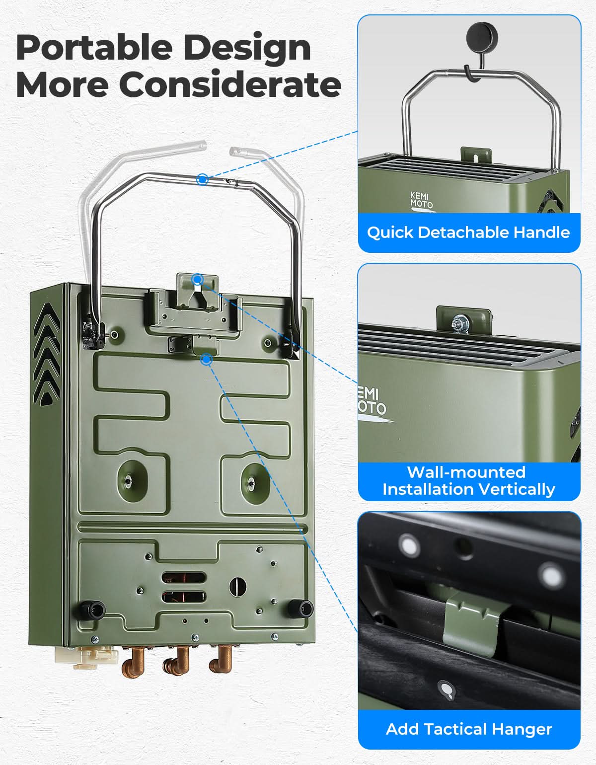 Tankless Water Heater, 1.32GPM 5L - Image 4