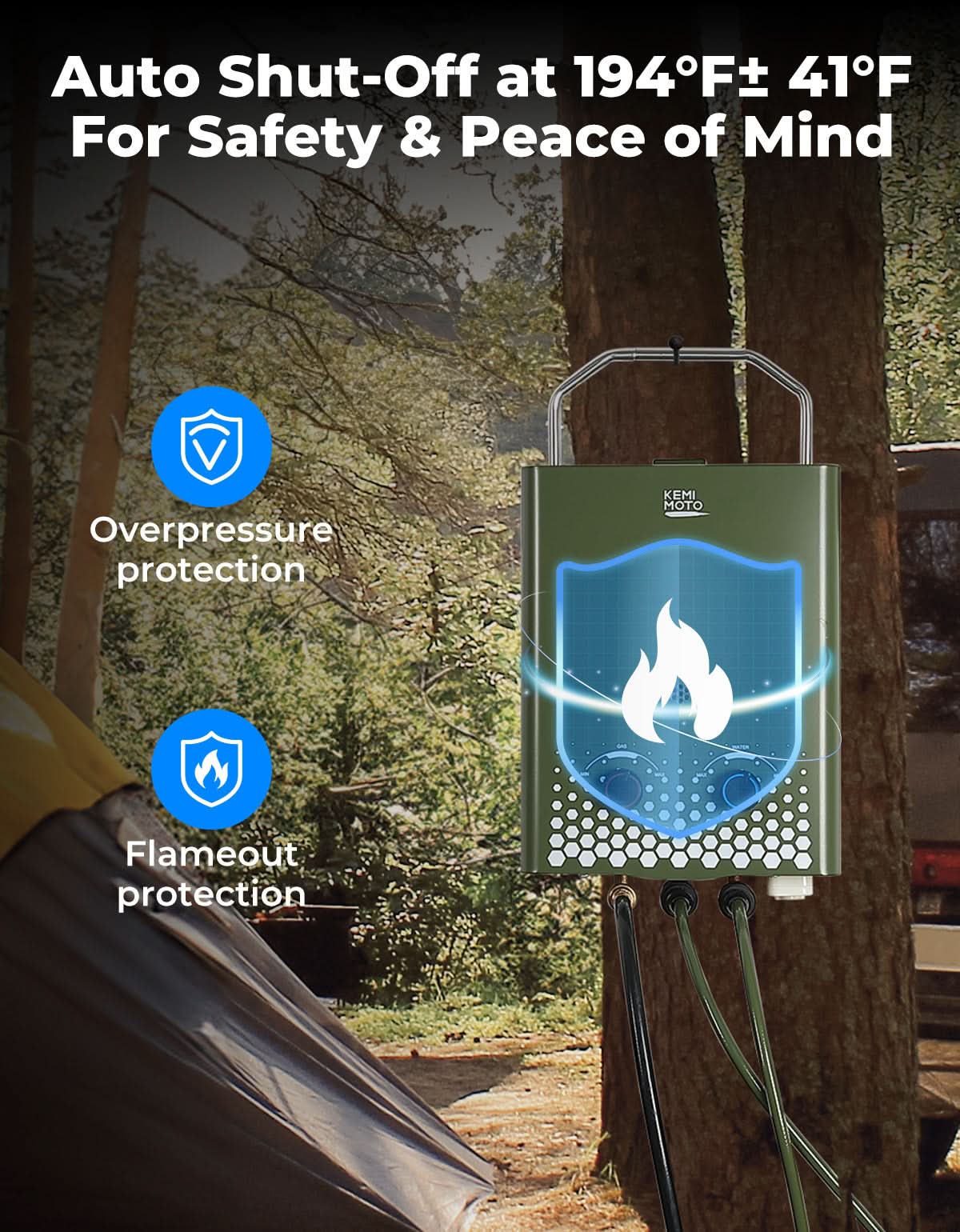 Tankless Water Heater, 1.32GPM 5L - Image 5