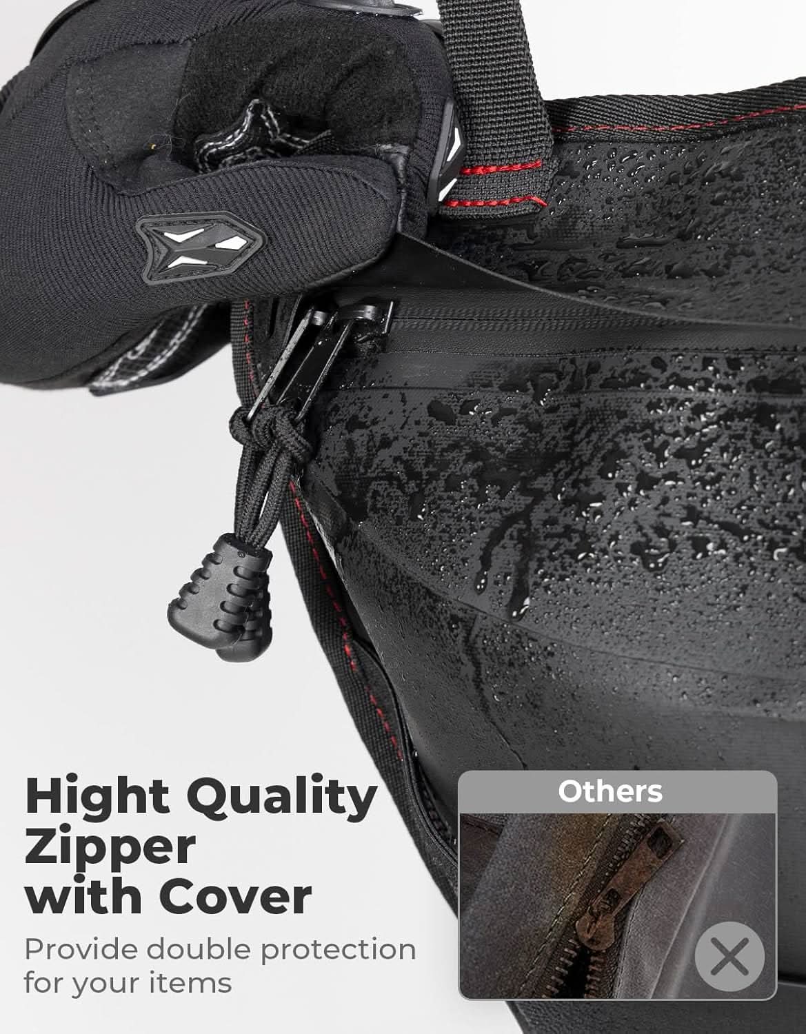 TPU Center Storage Bag for Polaris RZR XP 1000 Turbo S 900 2014-2023 - Image 4