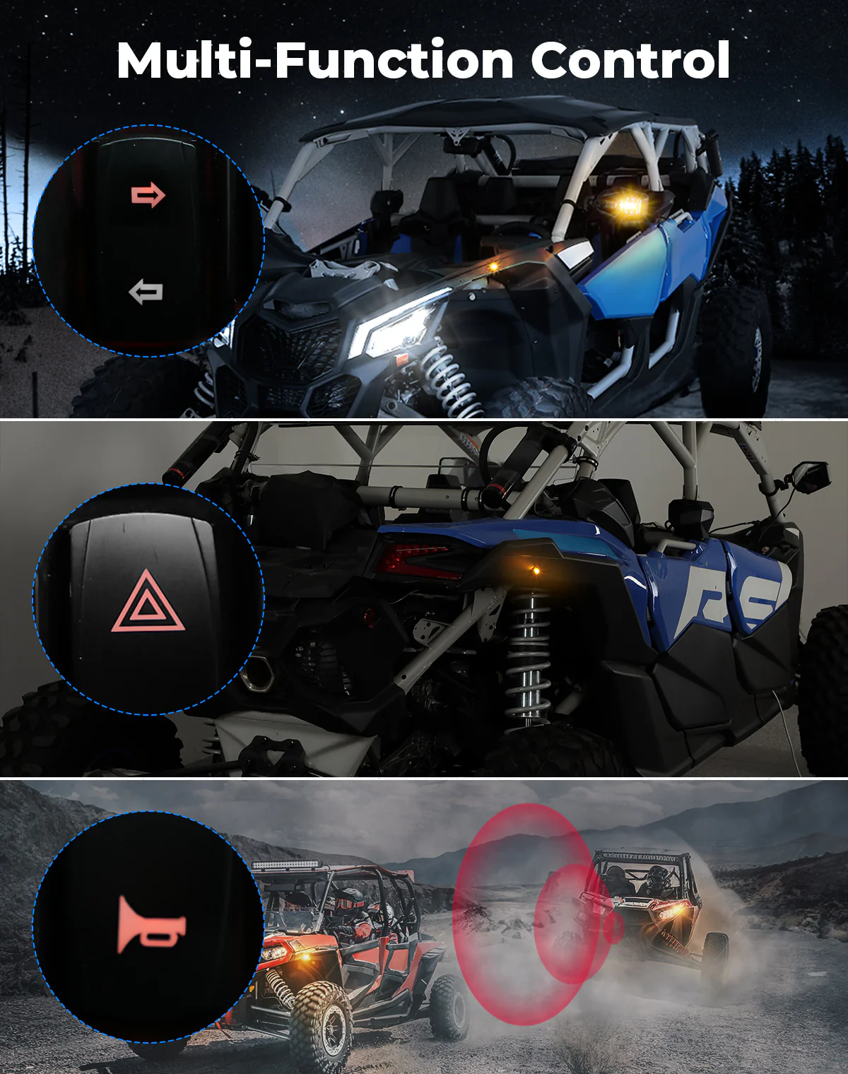 Turn Signal Harness: Synchronize KM Turn Signal Mirrors and Kits with One Switch - Image 7