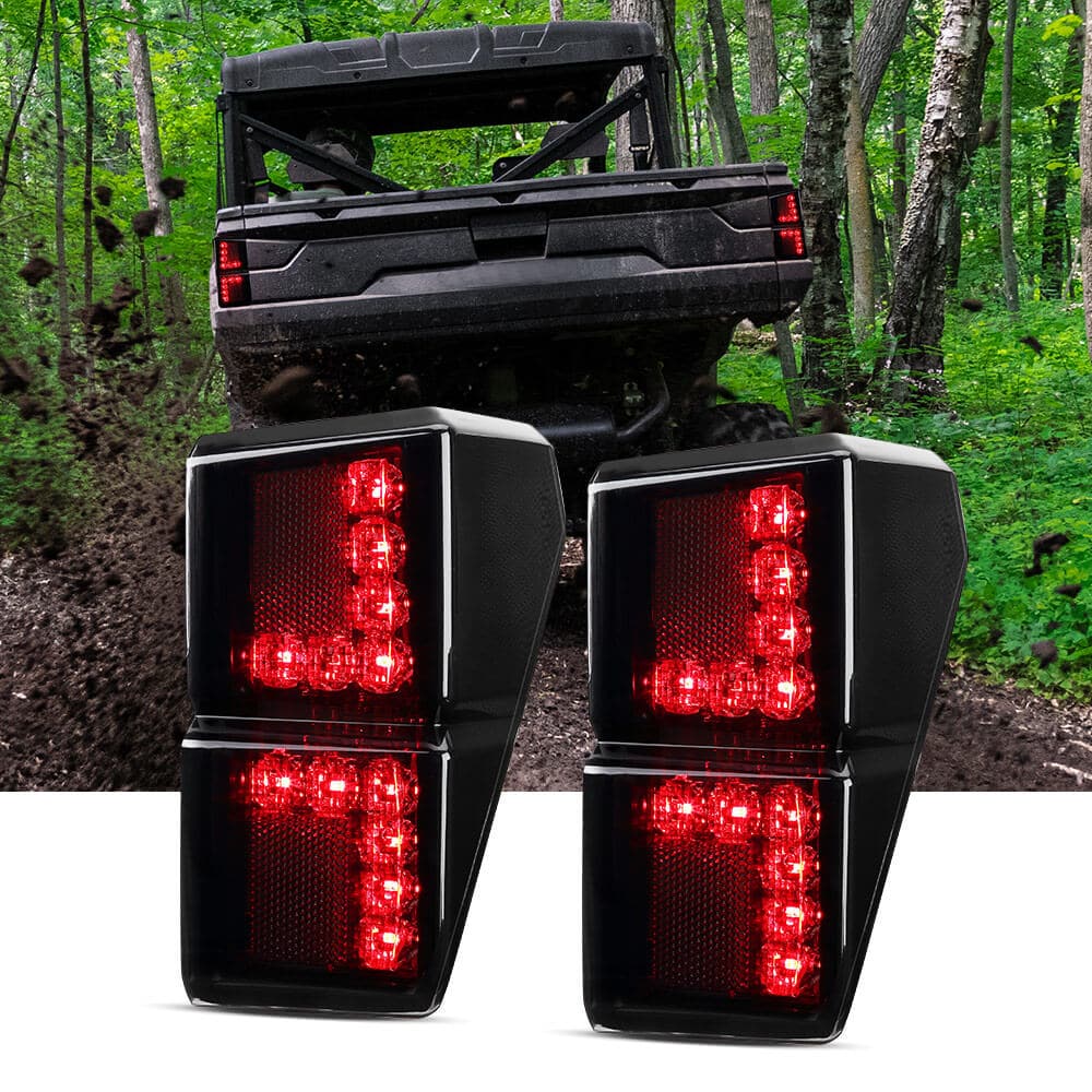 Under Seat Storage Box & Tail Light for Polaris Ranger - Image 3