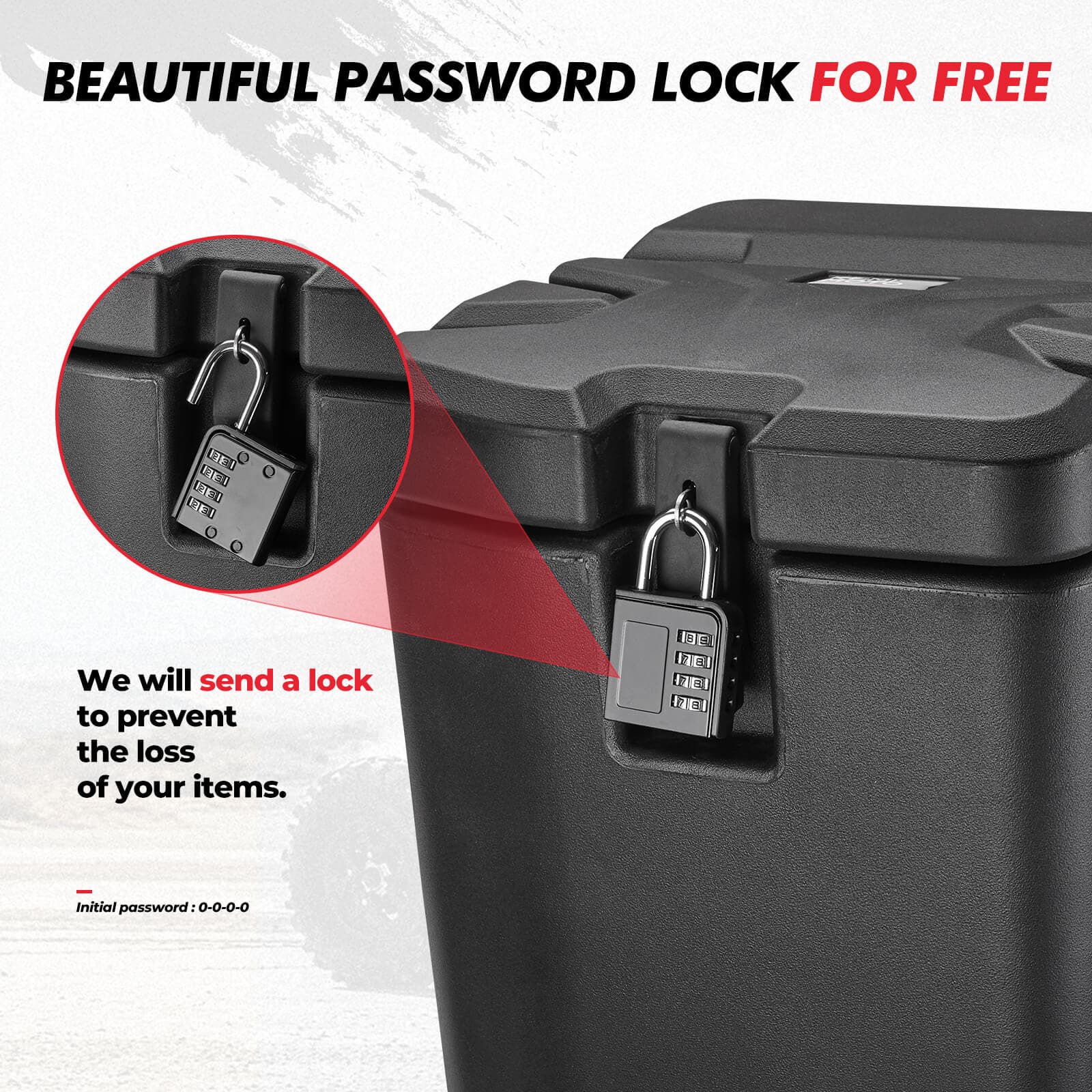 Under Seat Storage Box & Tail Light for Polaris Ranger - Image 8