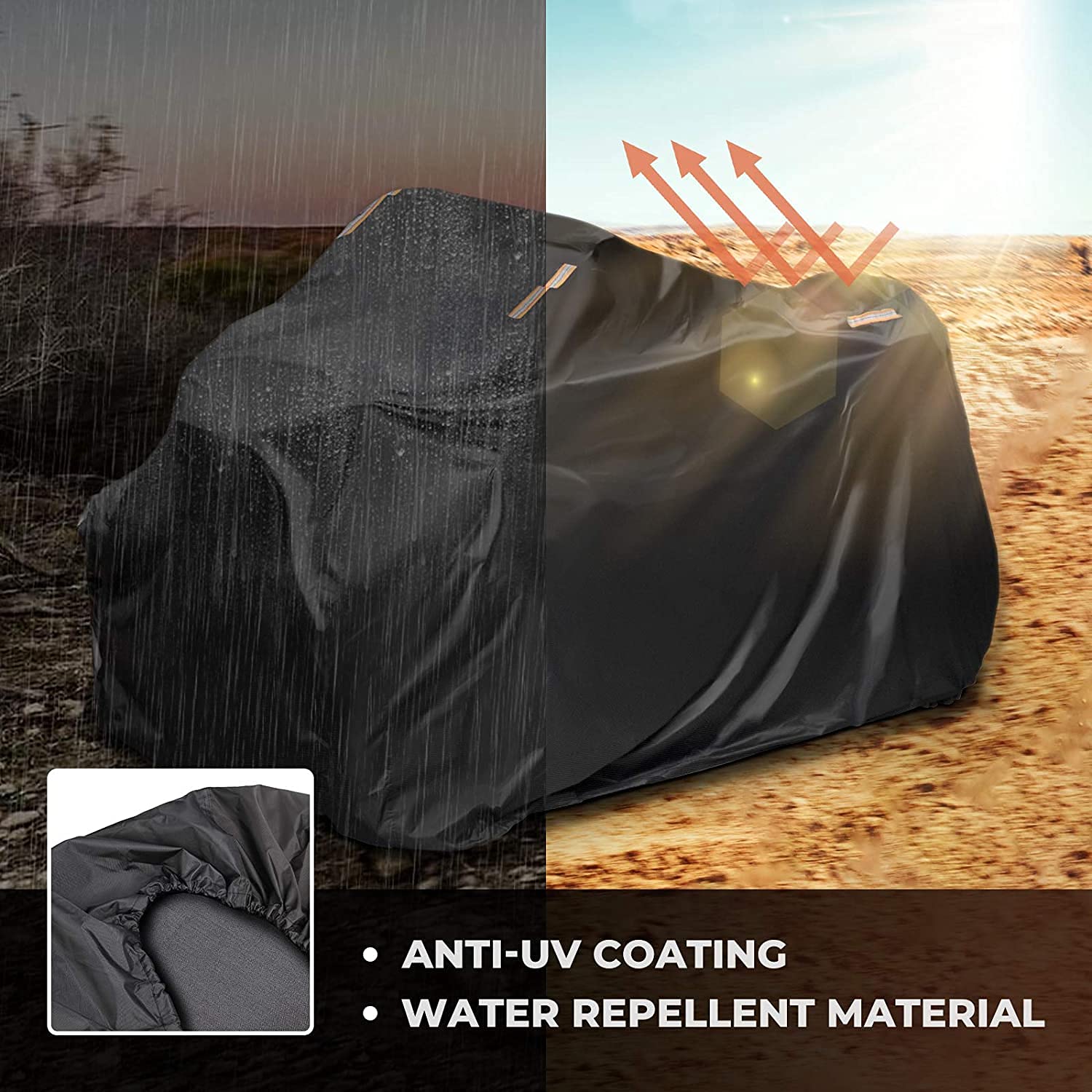 Universal ATV Waterproof Heavy Duty Cover - Image 4
