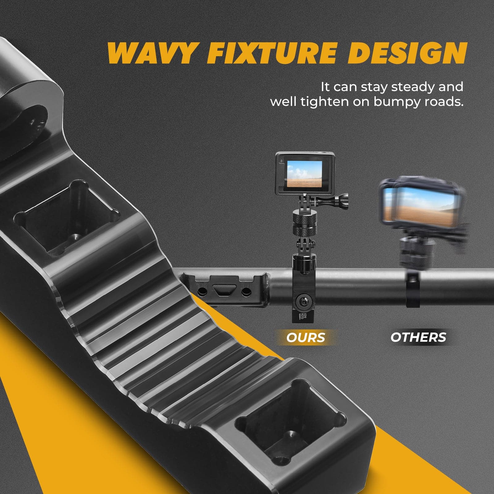 Universal GoPro Roll Bar Mount - Image 5