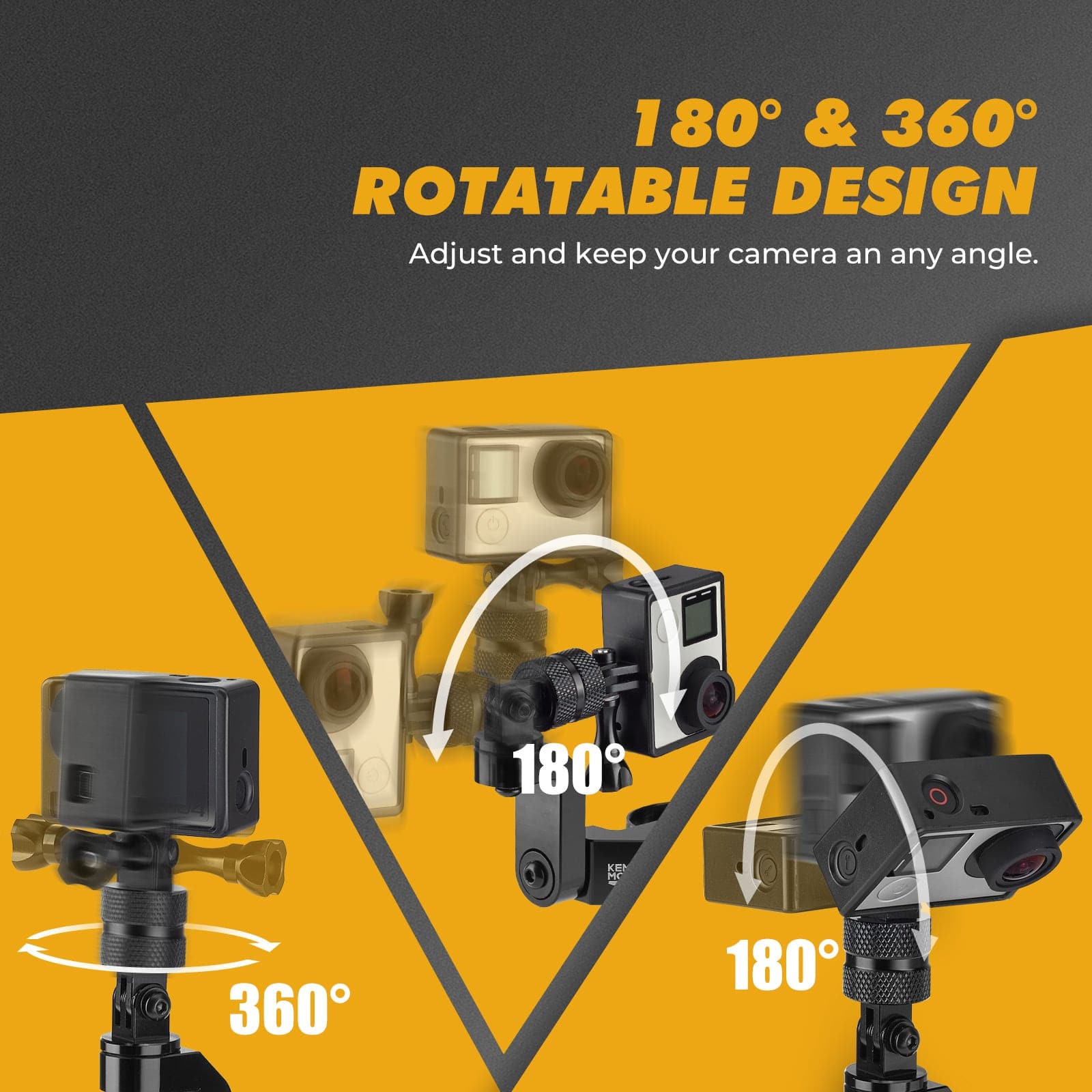 Universal GoPro Roll Bar Mount - Image 6