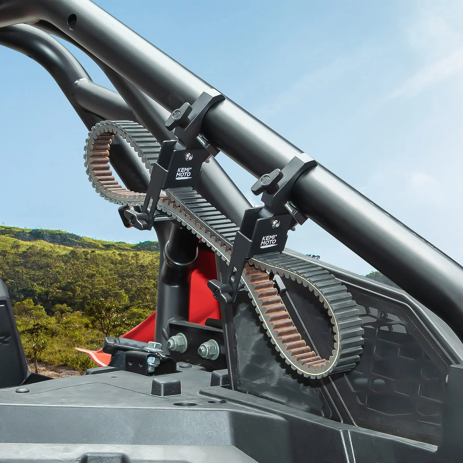 Drive Belt Mount fit 1.5”-2” Roll Bars for Polaris, Can-Am - Image 7