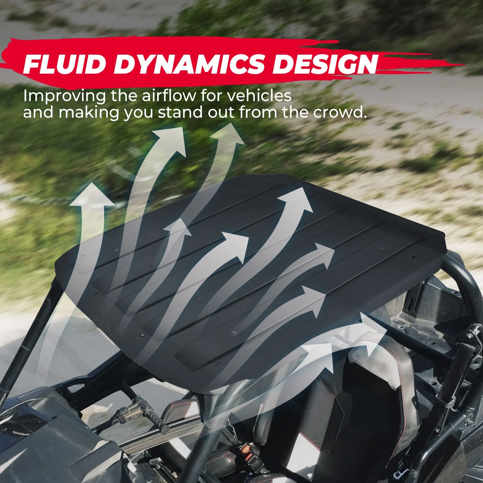 Hard Plastic Roof Frame for Polaris RZR XP 1000 /900S - Image 4