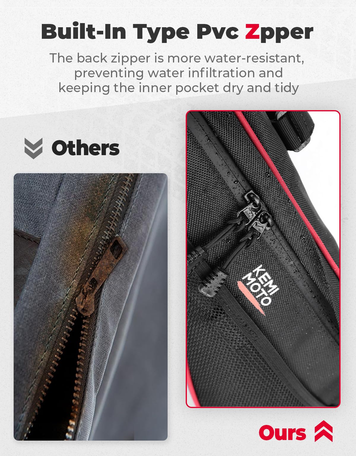 UTV Rear Door Bags for Polaris RZR XP 4 1000/Turbo 2014-2023 - Image 4