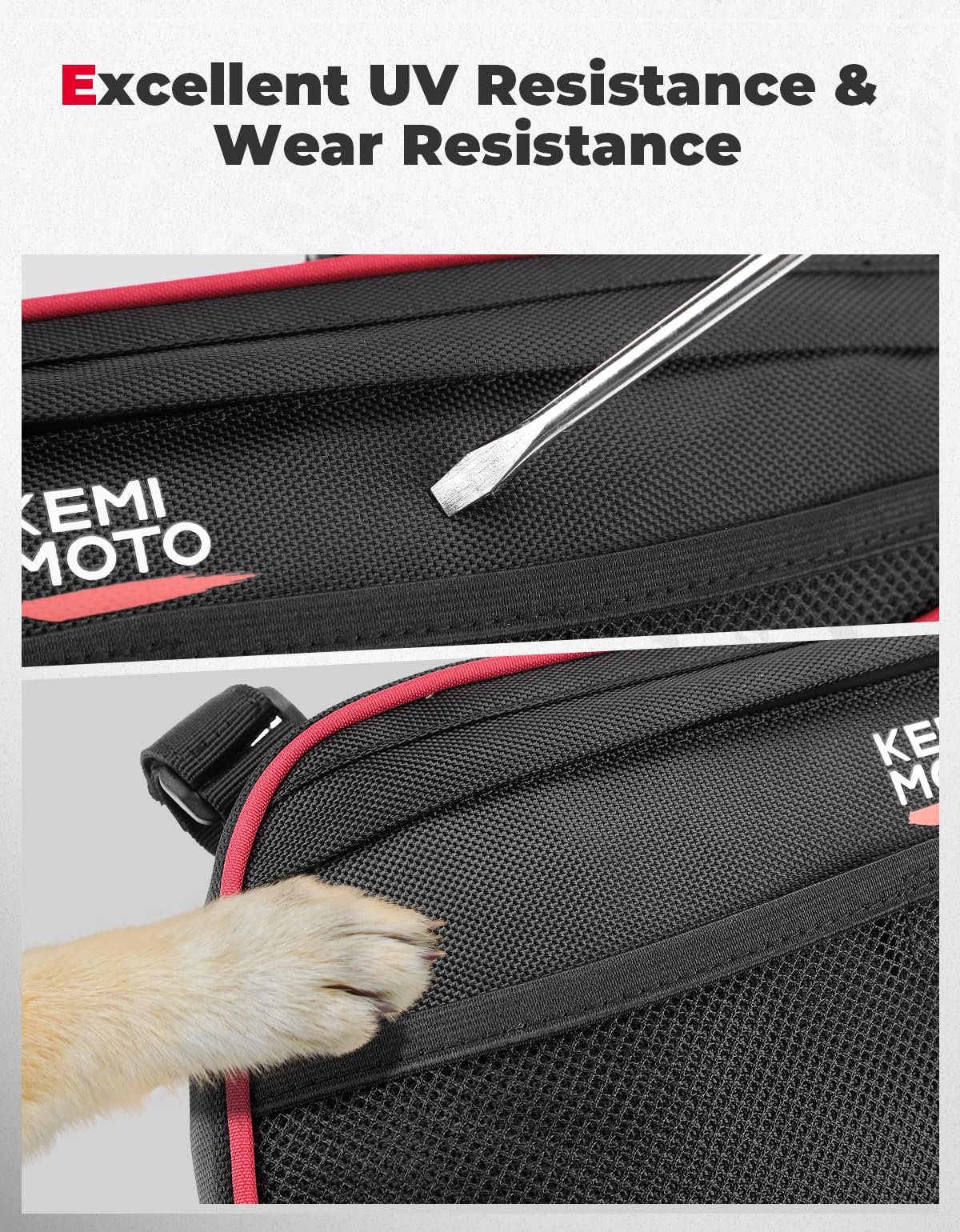 UTV Rear Door Bags for Polaris RZR XP 4 1000/Turbo 2014-2023 - Image 5