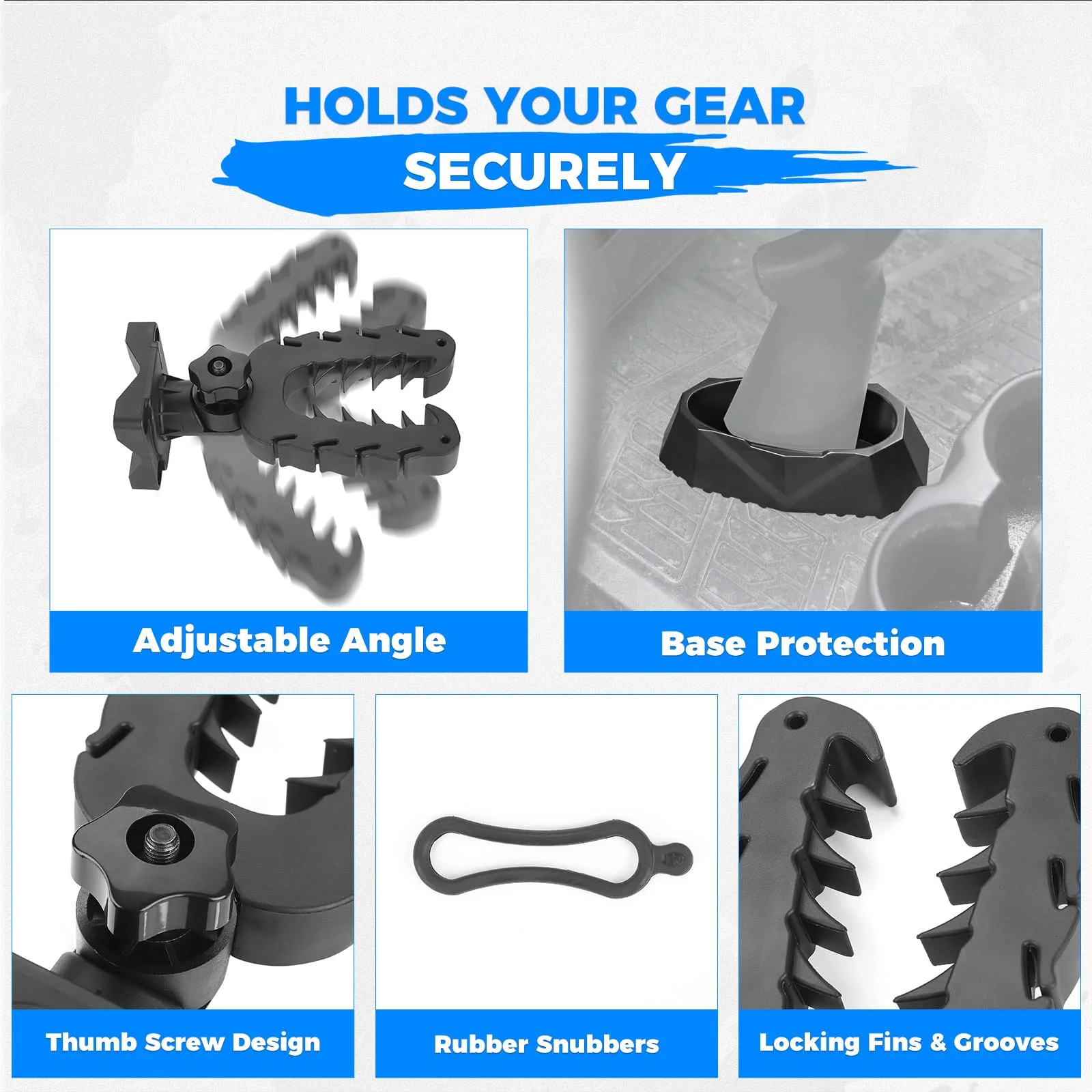 UTV Rifle Gun Holder for Polaris Ranger & General - Image 5