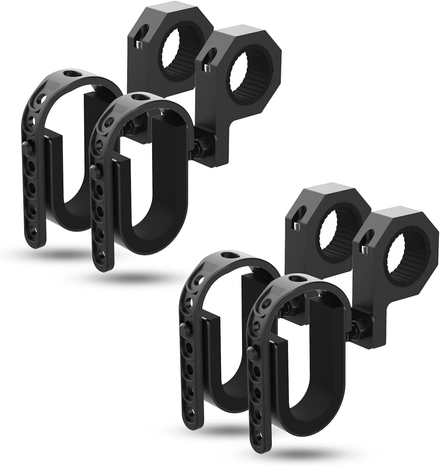 UTV Shotgun Holder Fit 1.75” 2” Roll Bars Ski Rack Bow Rack (2 pieces) - Image 10