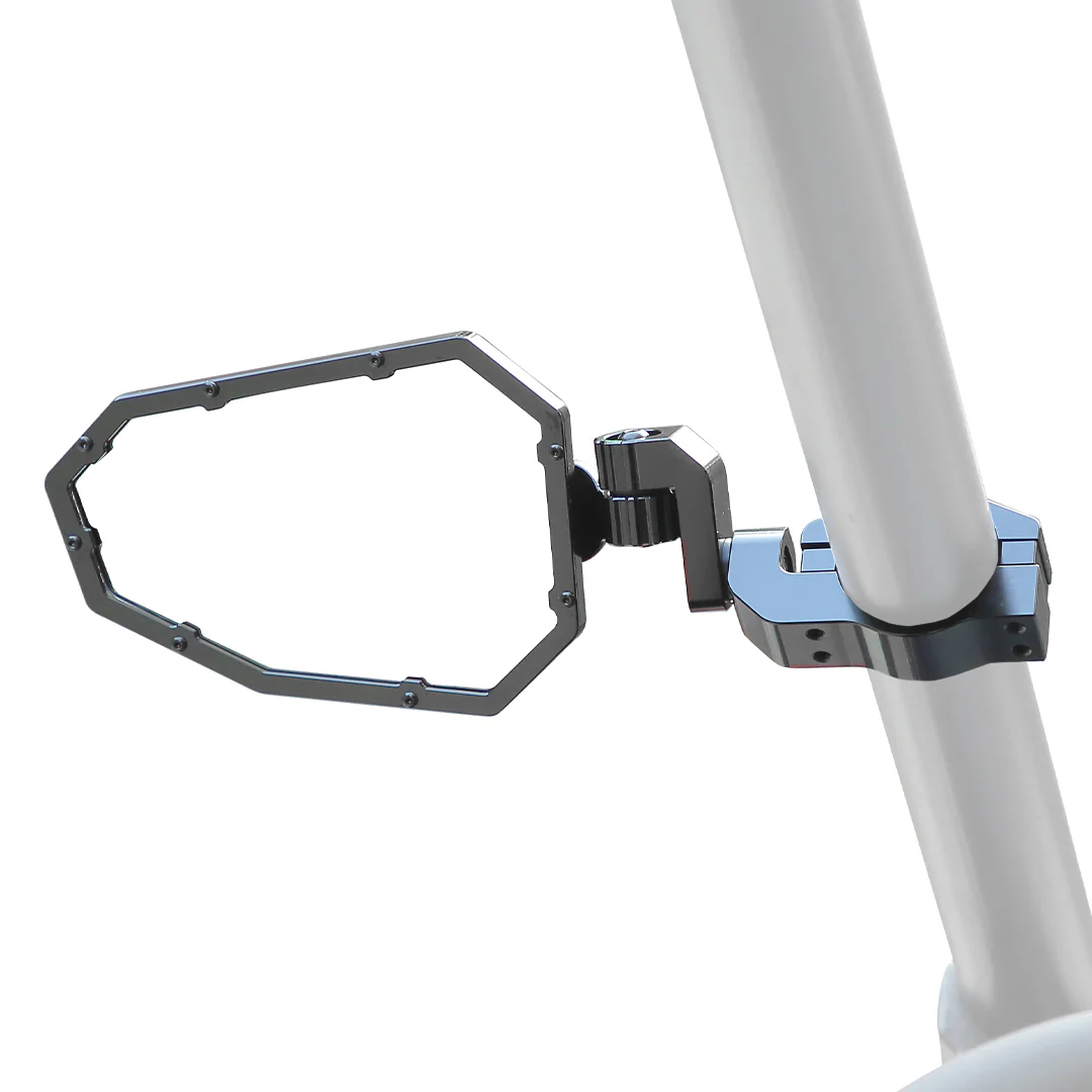 UTV Rear View Side Mirrors for Can Am Maverick X3/ RZR w/ 1.75"-2" roll bar (1 pair) - Image 11