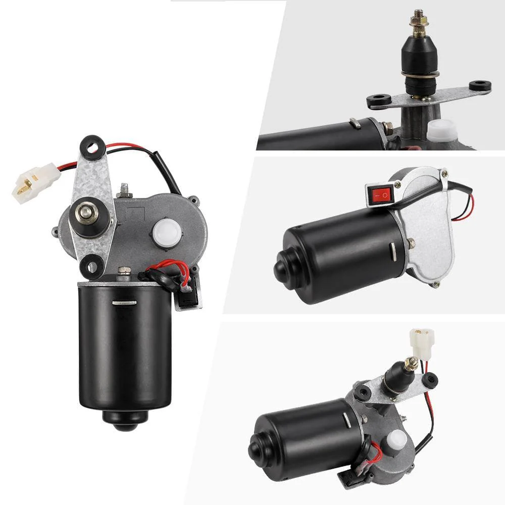 12V Electric Windshield Wiper Washer Kit for Polaris RZR, Ranger, Can-Am - Image 10