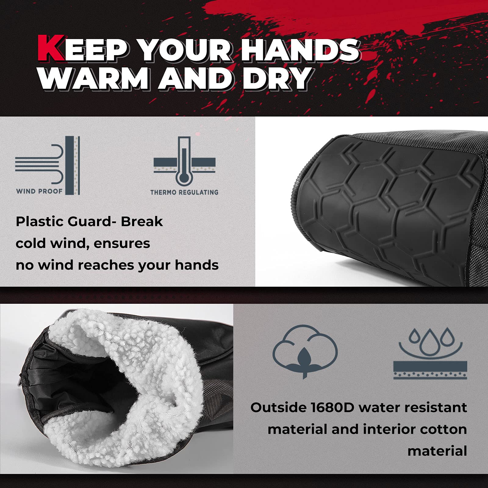 Snowmobile /ATV Handlebar Muffs - Image 3