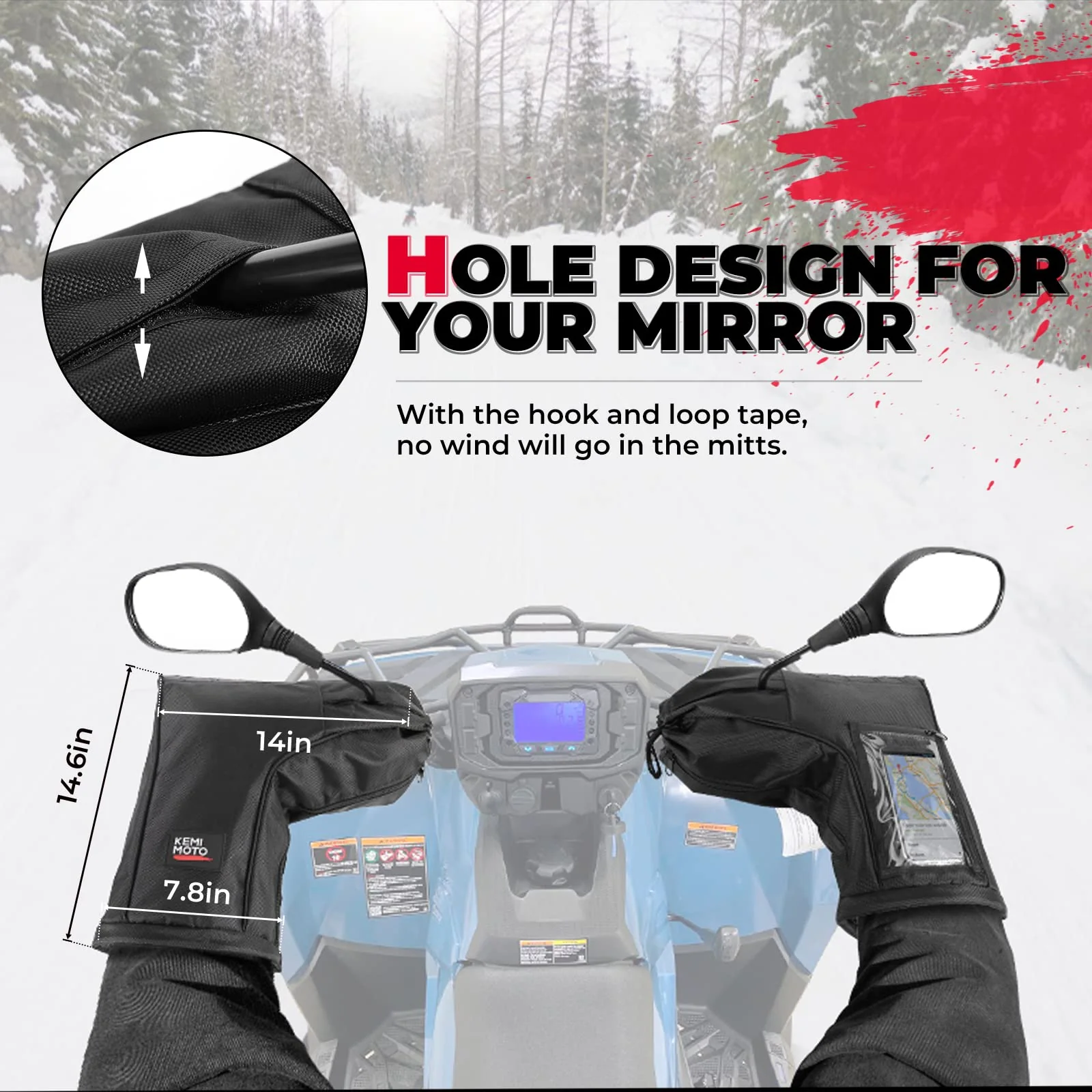 Snowmobile /ATV Handlebar Muffs - Image 6